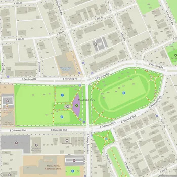 Map of Mandrake Park