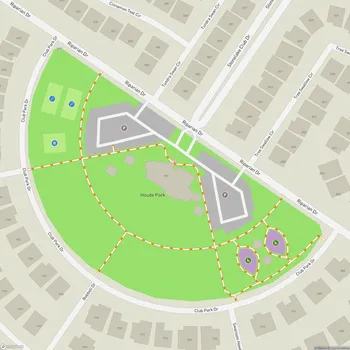 Map of Houde Park