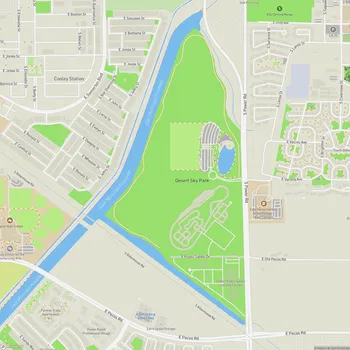 Map of Desert Sky Park