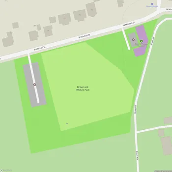 Map of Brown and Mitchell Park