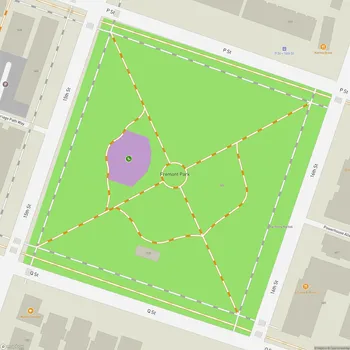 Map of Fremont Park