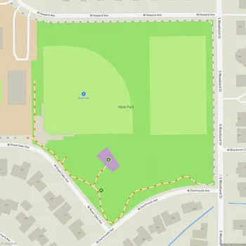 Map of Houk Park