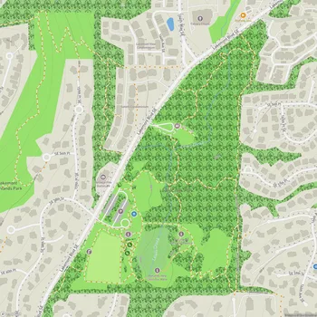 Map of Lewis Creek Park