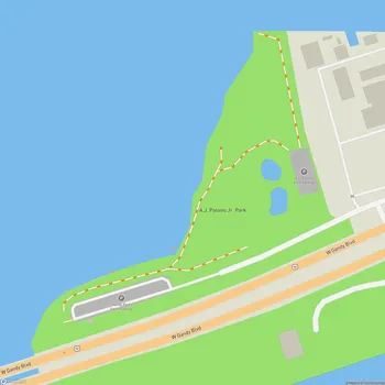 Map of A.J. Palonis Jr. Park