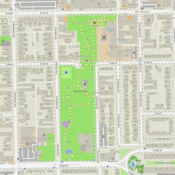 Map of Nichols Park