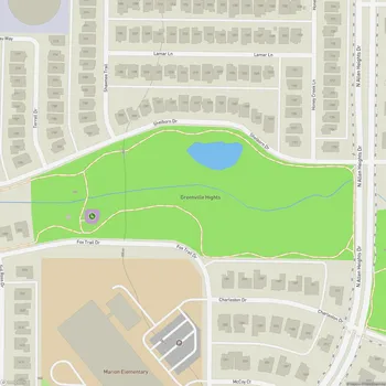 Map of Greenville Hights