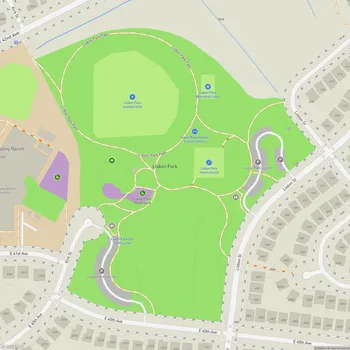 Map of Lisbon Park
