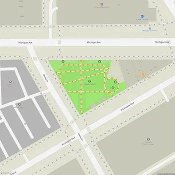 Map of Lafayette Greens