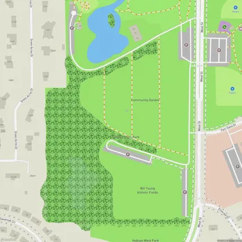 Map of Garden Plots Park