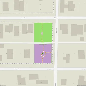 Map of Goosetown Mini Park