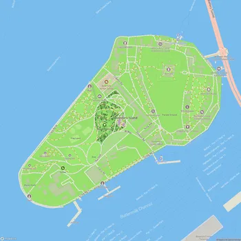 Map of Governors Island