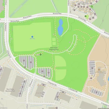 Map of Dove Valley Regional Park