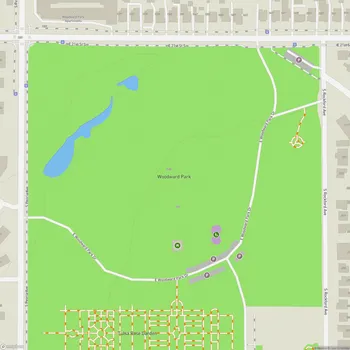 Map of Woodward Park