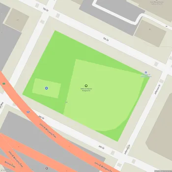 Map of Jefferson Square Playground