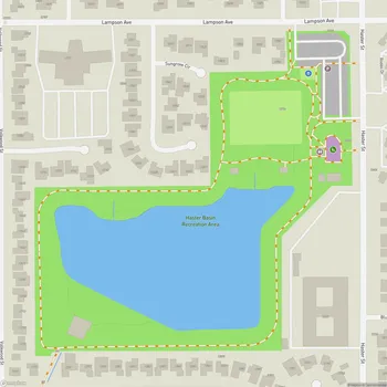 Map of Haster Basin Recreation Area