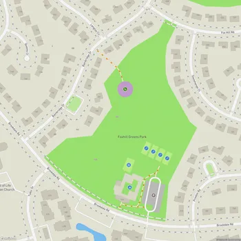 Map of Foxhill Greens Park