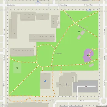 Map of Pratt Park