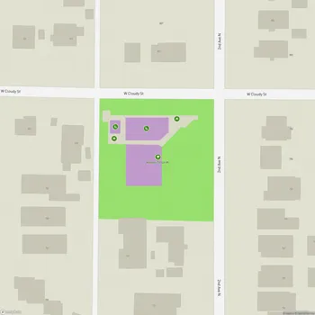Map of Kiwanis Tot Lot #2