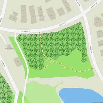 Map of Loch Haven Park