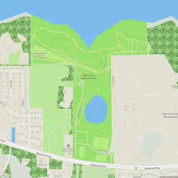 Map of Apalachee Regional Park