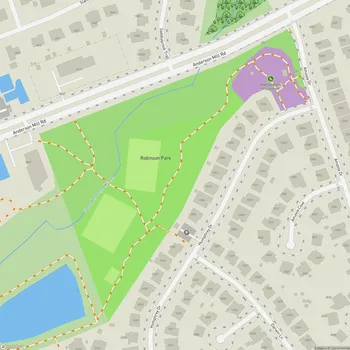 Map of Robinson Park