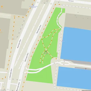 Map of Marina Park and Garden