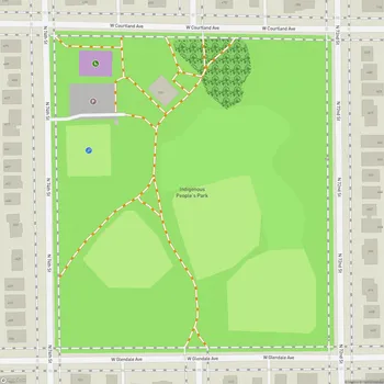 Map of Indigenous People’s Park