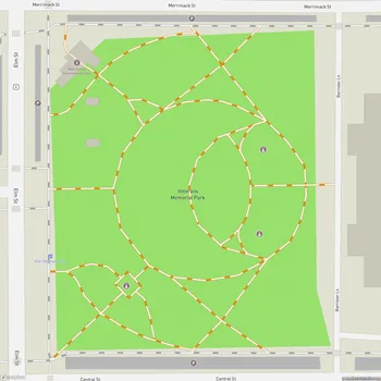 Map of Veterans Memorial Park