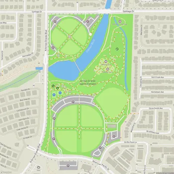 Map of Arroyo Grande Sports Complex