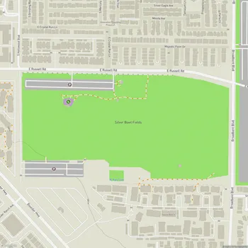 Map of Silver Bowl Fields