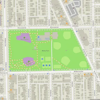 Map of Welles Park