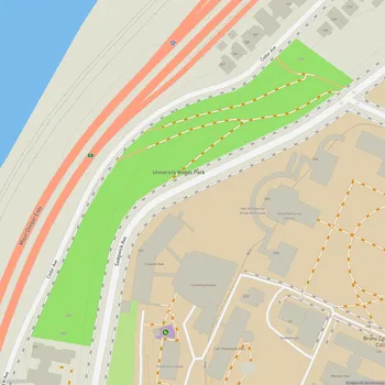 Map of University Woods Park