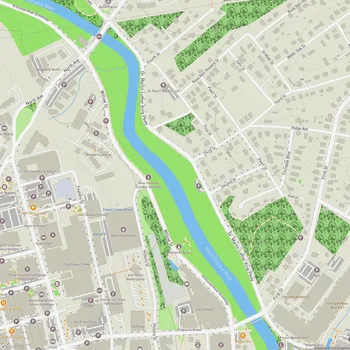 Map of North Oconee River Park