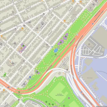Map of Bremen Street Park