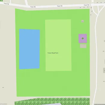 Map of Tower Road Park