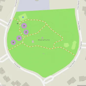 Map of Whispering Pines Park
