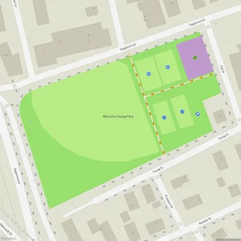 Map of Welcome Young Park