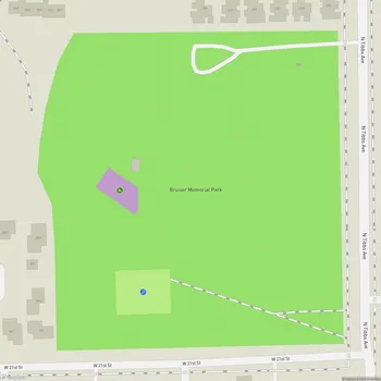 Map of Bruiser Memorial Park