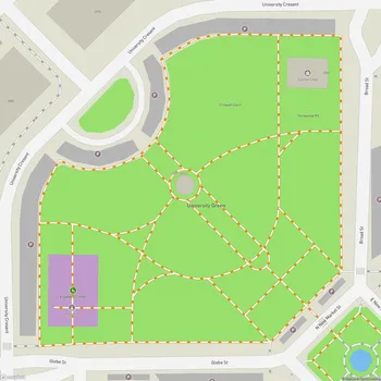 Map of University Green
