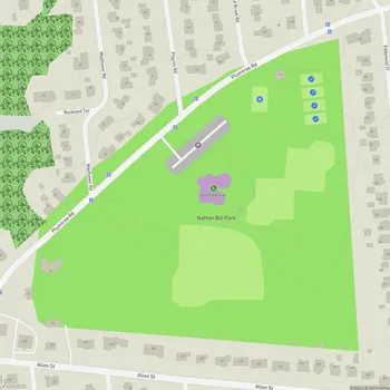 Map of Nathan Bill Park