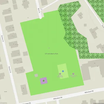 Map of G Frank Adams Park