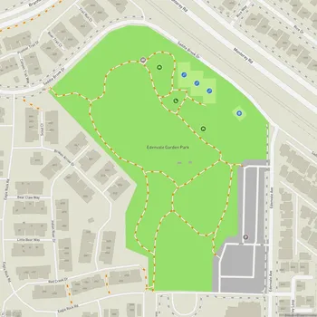 Map of Edenvale Garden Park