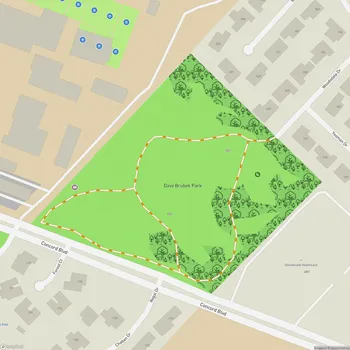 Map of Dave Brubek Park