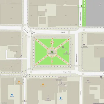 Map of San Agustin Plaza
