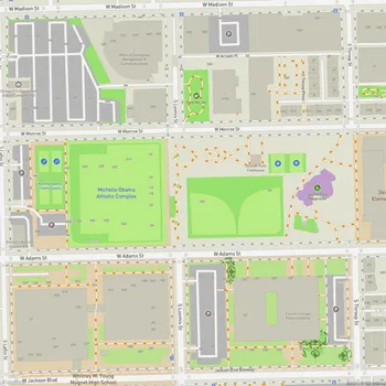 Map of Skinner Park