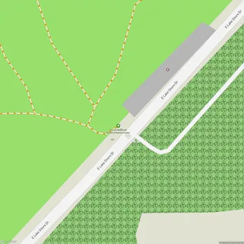 Map of Lincoln Memorial Garden & Nature Center