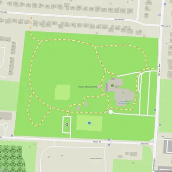 Map of Indian Mound Park