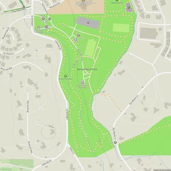Map of Bartley Ranch Park