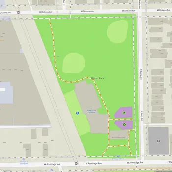 Map of Mozart Park