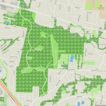 Map of Big Run Metro Park